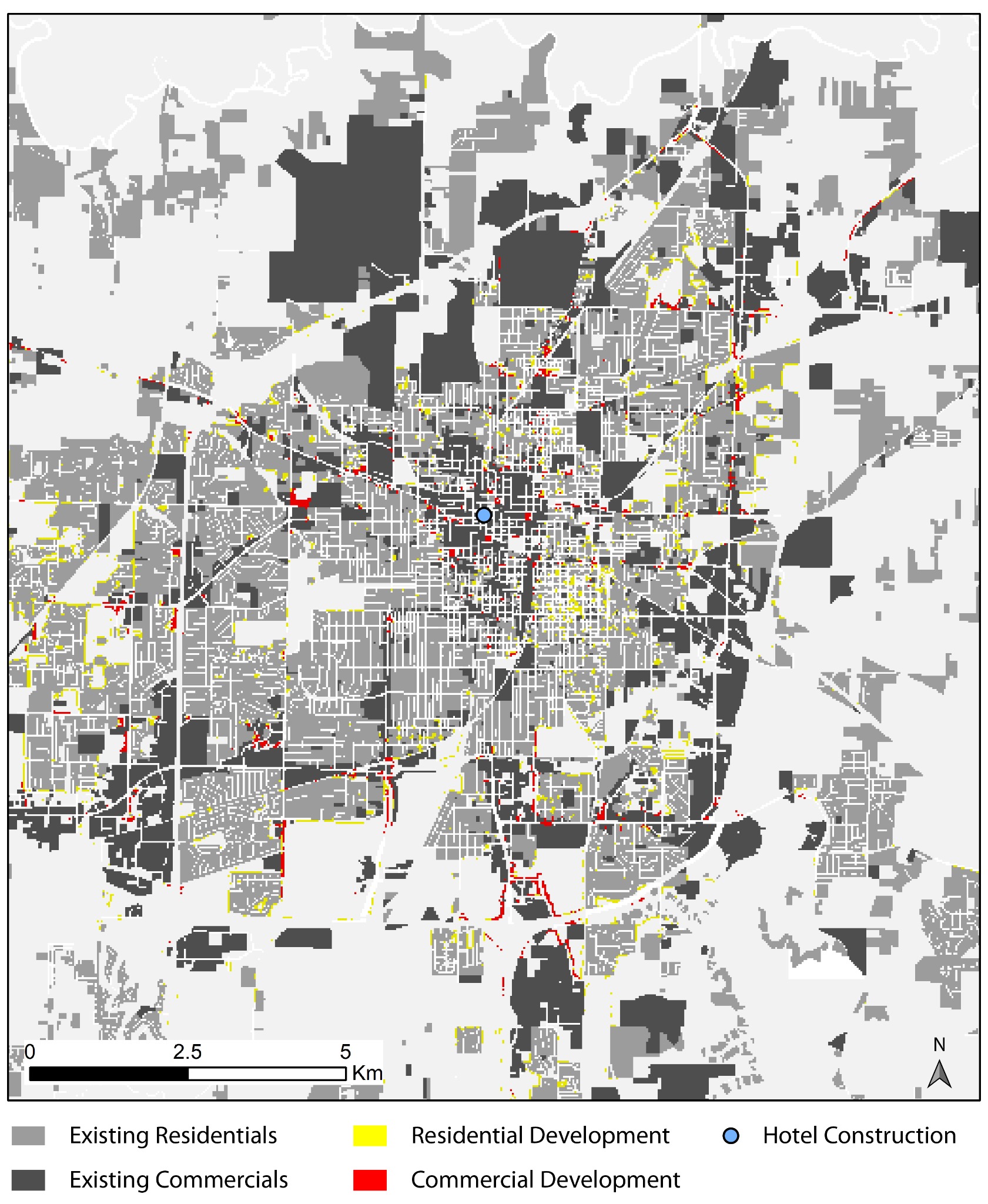 Sangamon projected-development map used as a project-owned fallback
